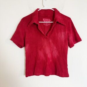 Big bud press many colors tie dye fisherman polo shirt